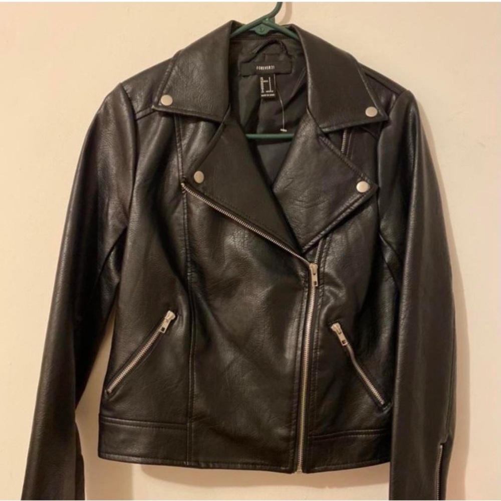 Forever 21 leather jacket